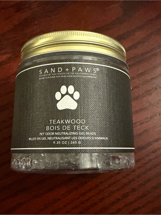 Other - ✴️New✴️SAND+PAWS Teakwood Pet Odor Neutralizing Gel Beads